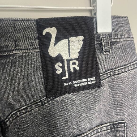 Sandrine Rose / Free People Grey Harem Jeans NWT - Picture 7 of 12